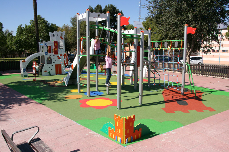 Dynamiek Vergelden bezig Rubberen tegel voor outdoor speeltuin | Hadektoys