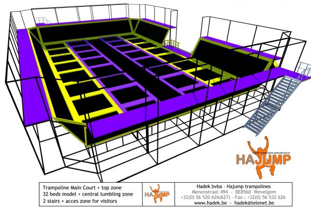 Eik Heel regeren Indoor trampolinepark starten met mega trampolines | Hadektoys